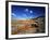 Long Petrified Log at Blue Mesa, Petrified Forest National Park, Arizona, USA-Bernard Friel-Framed Photographic Print