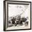 Long Ribbon of Miners Bound For the Klondike Gold Fields Climbing over the Chilcoot Pass, in 1898-null-Framed Photo