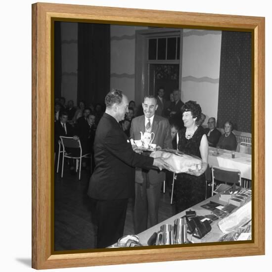 Long Service Presentation, Horden, County Durham, 1963-Michael Walters-Framed Stretched Canvas