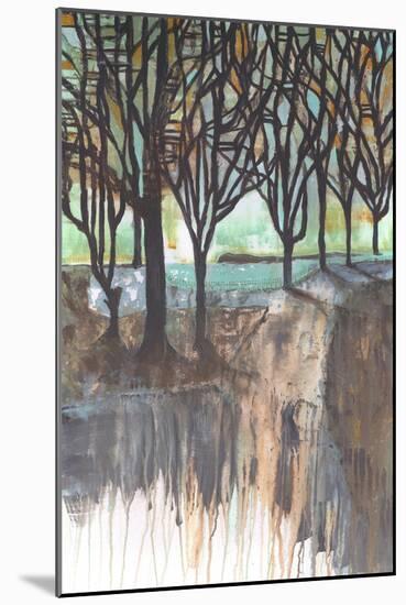 Long Shadows In The Park-Ann Tygett Jones Studio-Mounted Giclee Print