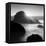 Long sunset at Indian Beach-Moises Levy-Framed Premier Image Canvas