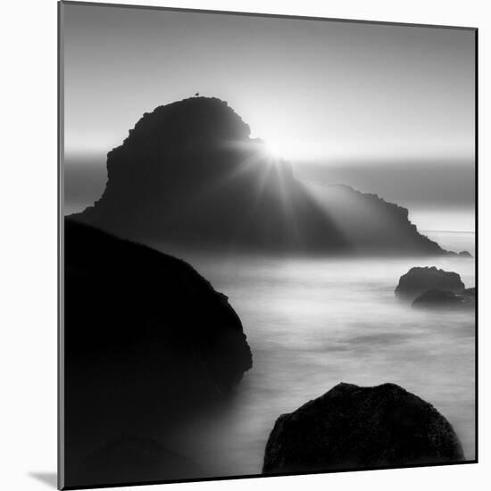 Long sunset at Indian Beach-Moises Levy-Mounted Photographic Print
