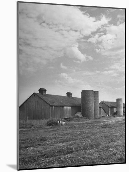 Long View of the Farm-null-Mounted Photographic Print