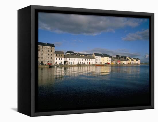 Long Walk View from Claddagh Quay, Galway Town, County Galway, Connacht, Eire (Ireland)-Bruno Barbier-Framed Premier Image Canvas