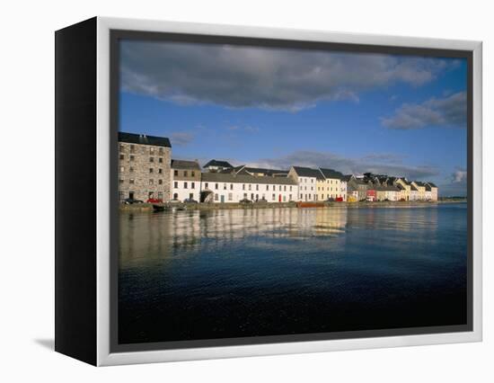 Long Walk View from Claddagh Quay, Galway Town, County Galway, Connacht, Eire (Ireland)-Bruno Barbier-Framed Premier Image Canvas