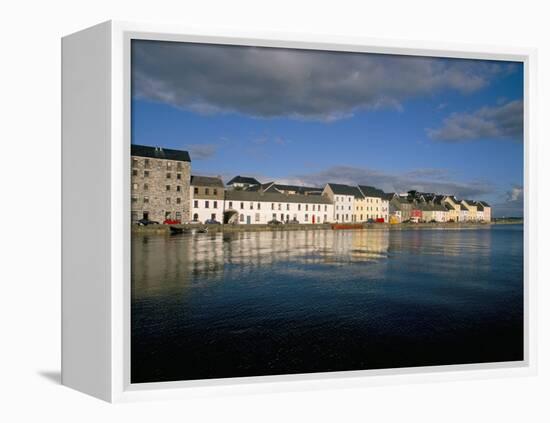 Long Walk View from Claddagh Quay, Galway Town, County Galway, Connacht, Eire (Ireland)-Bruno Barbier-Framed Premier Image Canvas