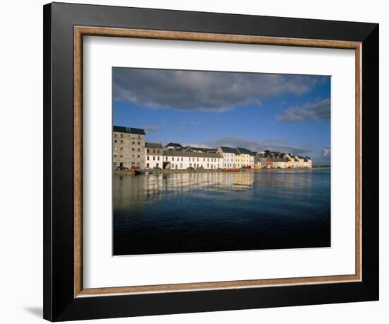 Long Walk View from Claddagh Quay, Galway Town, County Galway, Connacht, Eire (Ireland)-Bruno Barbier-Framed Photographic Print