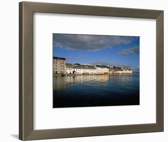 Long Walk View from Claddagh Quay, Galway Town, County Galway, Connacht, Eire (Ireland)-Bruno Barbier-Framed Photographic Print