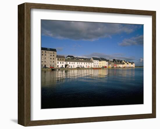 Long Walk View from Claddagh Quay, Galway Town, County Galway, Connacht, Eire (Ireland)-Bruno Barbier-Framed Photographic Print