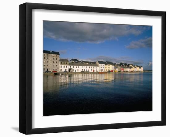 Long Walk View from Claddagh Quay, Galway Town, County Galway, Connacht, Eire (Ireland)-Bruno Barbier-Framed Photographic Print