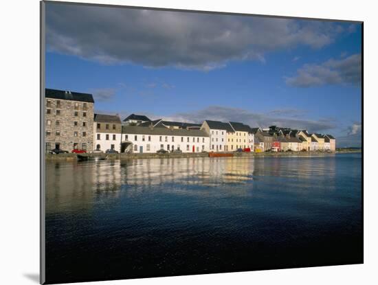 Long Walk View from Claddagh Quay, Galway Town, County Galway, Connacht, Eire (Ireland)-Bruno Barbier-Mounted Photographic Print
