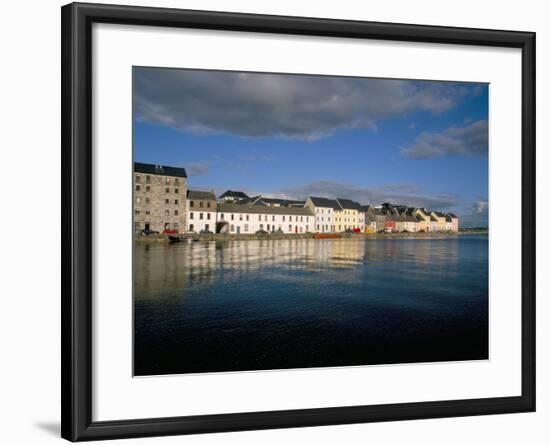 Long Walk View from Claddagh Quay, Galway Town, County Galway, Connacht, Eire (Ireland)-Bruno Barbier-Framed Photographic Print