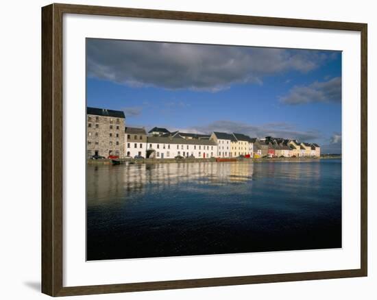 Long Walk View from Claddagh Quay, Galway Town, County Galway, Connacht, Eire (Ireland)-Bruno Barbier-Framed Photographic Print