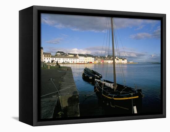 Long Walk View from Claddagh Quay, Galway Town, County Galway, Connacht, Eire (Ireland)-Bruno Barbier-Framed Premier Image Canvas
