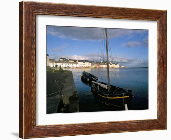 Long Walk View from Claddagh Quay, Galway Town, County Galway, Connacht, Eire (Ireland)-Bruno Barbier-Framed Photographic Print