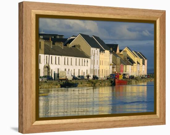 Long Walk View of Claddagh Quay, Galway Town, Co Galway, Ireland-J P De Manne-Framed Premier Image Canvas