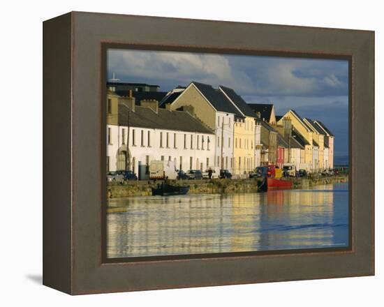 Long Walk View of Claddagh Quay, Galway Town, Co Galway, Ireland-J P De Manne-Framed Premier Image Canvas