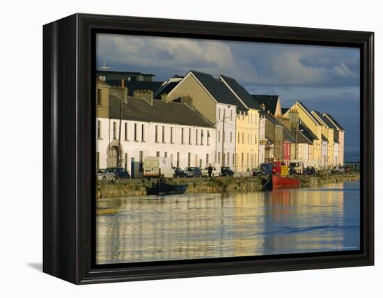 Long Walk View of Claddagh Quay, Galway Town, Co Galway, Ireland-J P De Manne-Framed Premier Image Canvas