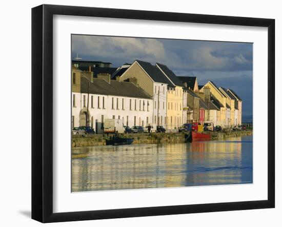 Long Walk View of Claddagh Quay, Galway Town, Co Galway, Ireland-J P De Manne-Framed Photographic Print