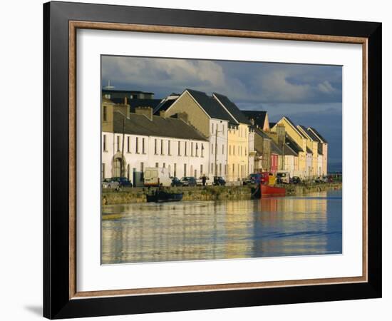 Long Walk View of Claddagh Quay, Galway Town, Co Galway, Ireland-J P De Manne-Framed Photographic Print