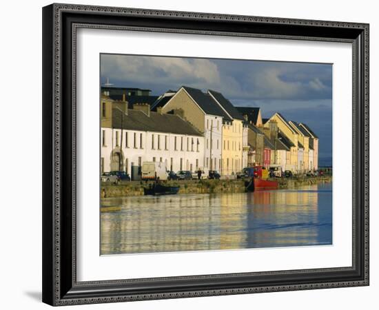 Long Walk View of Claddagh Quay, Galway Town, Co Galway, Ireland-J P De Manne-Framed Photographic Print