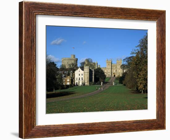 Long Walk, Windsor Castle, Berkshire-Peter Thompson-Framed Photographic Print