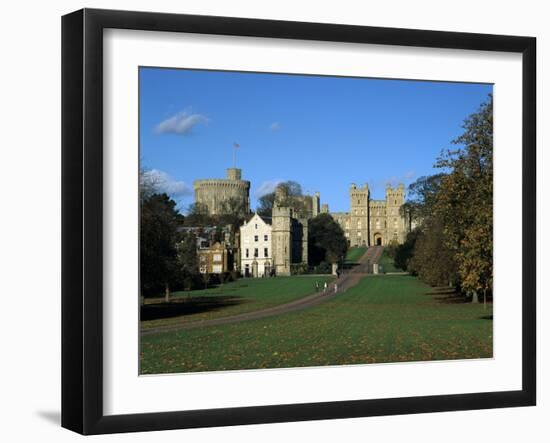 Long Walk, Windsor Castle, Berkshire-Peter Thompson-Framed Photographic Print
