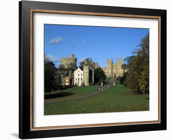 Long Walk, Windsor Castle, Berkshire-Peter Thompson-Framed Photographic Print