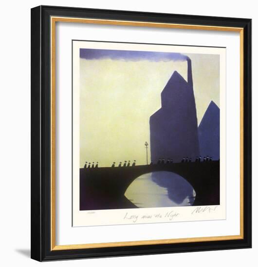 Long was the Night-Mackenzie Thorpe-Framed Collectable Print