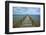 Long Wooden Pier, Coral Coast, Viti Levu, Fiji, South Pacific-Michael Runkel-Framed Photographic Print