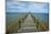 Long Wooden Pier, Coral Coast, Viti Levu, Fiji, South Pacific-Michael Runkel-Mounted Photographic Print