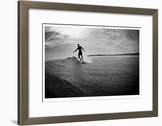 Longboard-Matthew Lusk-Framed Giclee Print