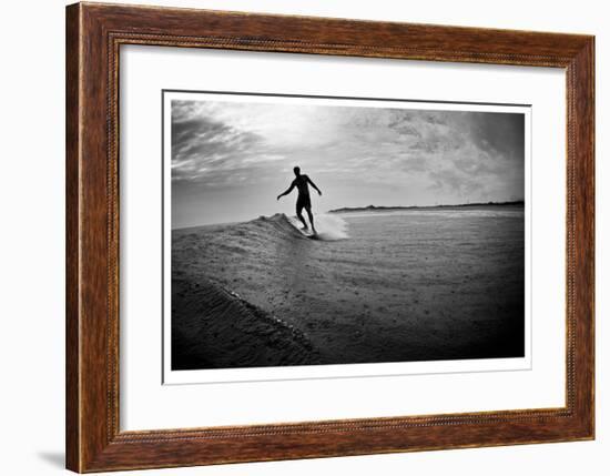 Longboard-Matthew Lusk-Framed Giclee Print