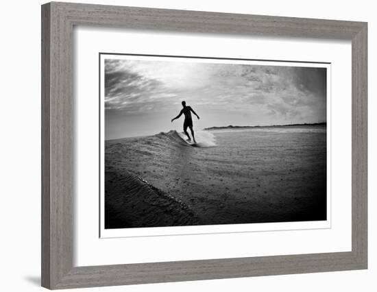 Longboard-Matthew Lusk-Framed Giclee Print