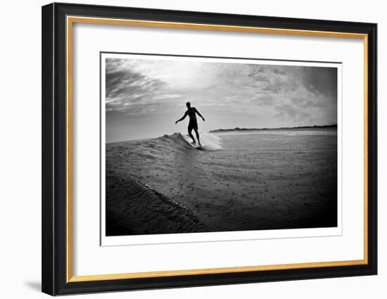 Longboard-Matthew Lusk-Framed Giclee Print