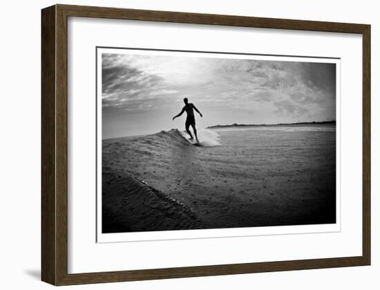 Longboard-Matthew Lusk-Framed Giclee Print