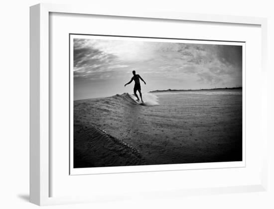 Longboard-Matthew Lusk-Framed Giclee Print