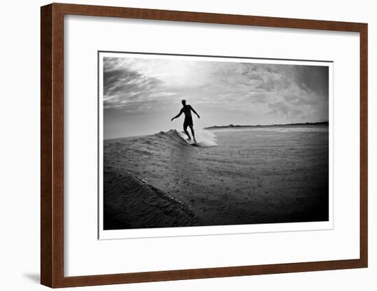 Longboard-Matthew Lusk-Framed Giclee Print