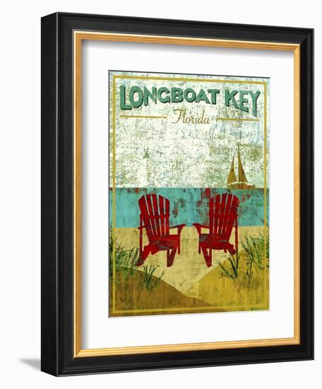 Longboat Key-Stella Bradley-Framed Giclee Print