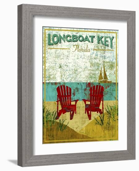 Longboat Key-Stella Bradley-Framed Giclee Print