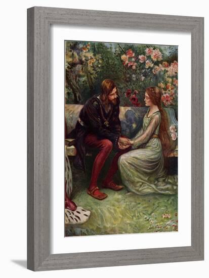 Longfellow- the Golden Legend-John Henry Frederick Bacon-Framed Giclee Print