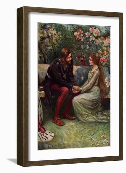 Longfellow- the Golden Legend-John Henry Frederick Bacon-Framed Giclee Print