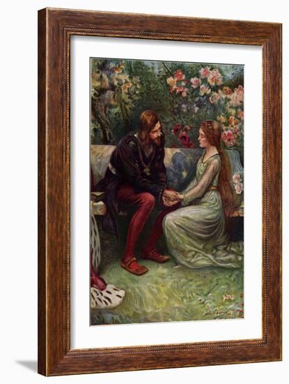 Longfellow- the Golden Legend-John Henry Frederick Bacon-Framed Giclee Print