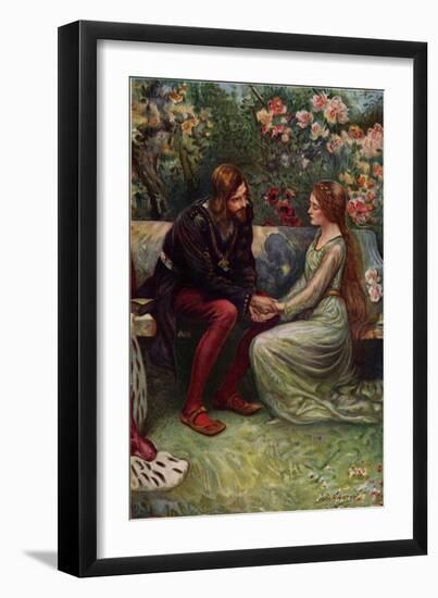 Longfellow- the Golden Legend-John Henry Frederick Bacon-Framed Giclee Print