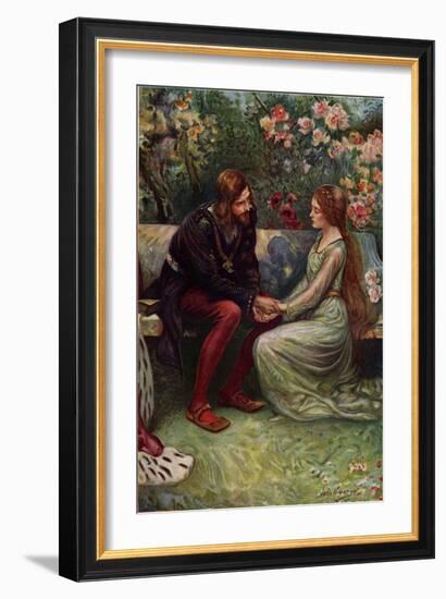 Longfellow- the Golden Legend-John Henry Frederick Bacon-Framed Giclee Print