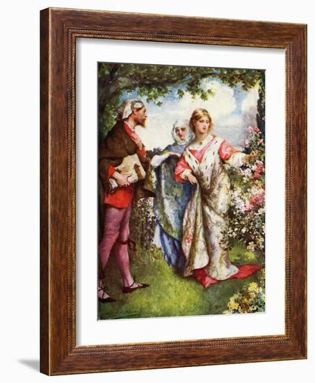 Longfellow- the Student's Tale-John Henry Frederick Bacon-Framed Giclee Print