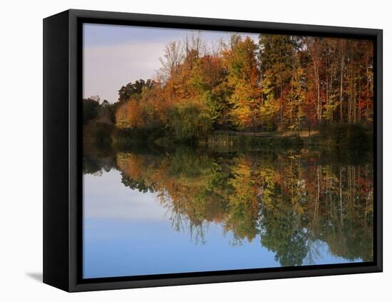 Longford Lake, Fairfax County, Virginia, USA-Charles Gurche-Framed Premier Image Canvas