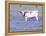Longhorn Grazing on Bluebonnets, Midlothian, Texas-Pat Sullivan-Framed Premier Image Canvas