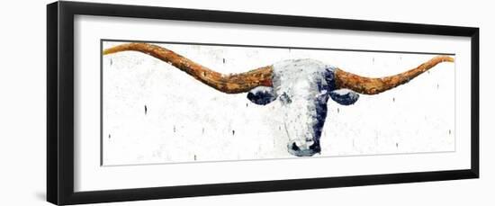 Longhorn-Marvin Pelkey-Framed Giclee Print