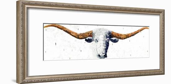 Longhorn-Marvin Pelkey-Framed Giclee Print